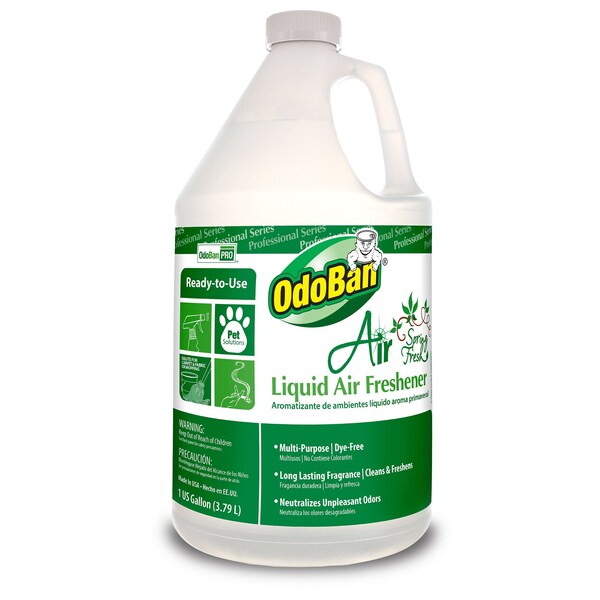 Odoban OdoBan Spring Fresh Liquid Air Freshener Gallon 977462G4 Zoro